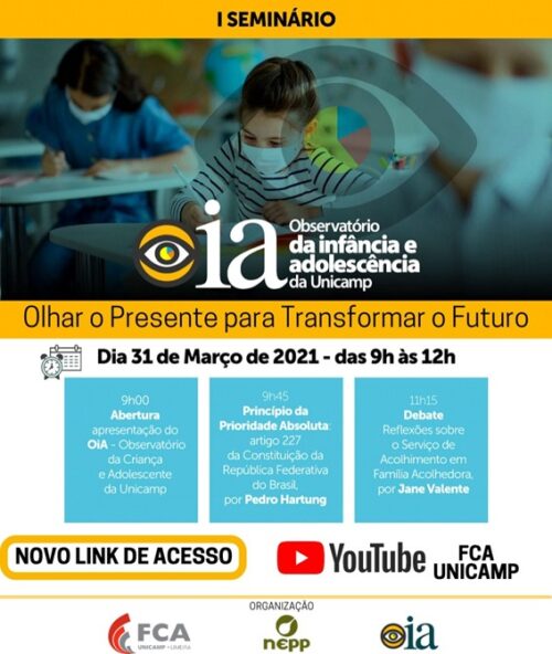 I Seminário : Olhar o Presente para Transformar o Futuro