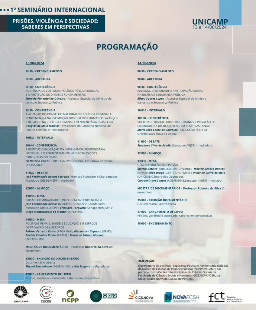 Programação Seminário