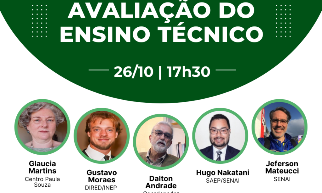 Webinar: Avaliação do Ensino Técnico
