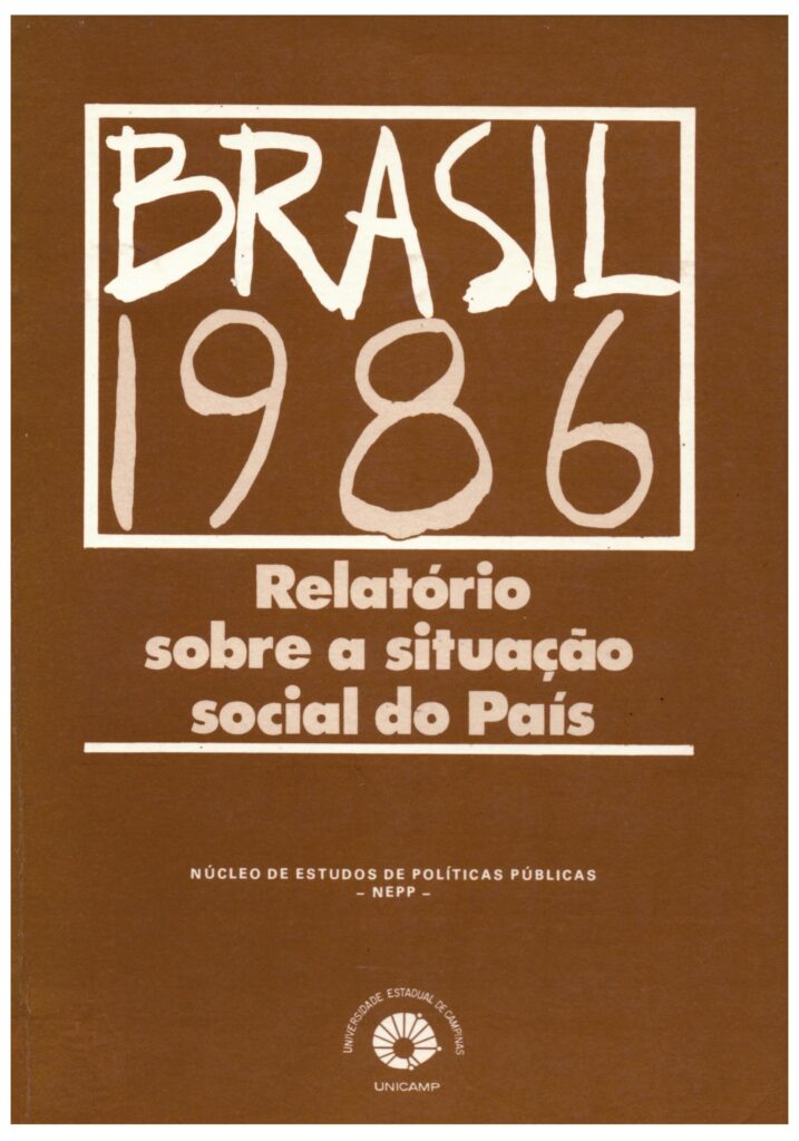 Brasil 1986 : relatório sobre a situaçao social do país